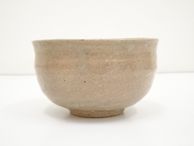 Ｓ７６４　茶碗　『西尾焼』『大野正蔵作』『平茶碗』　共箱　抹茶碗　茶道具 道具 ] - 道具 西尾焼 大野正蔵造 茶碗（共箱） | ネット